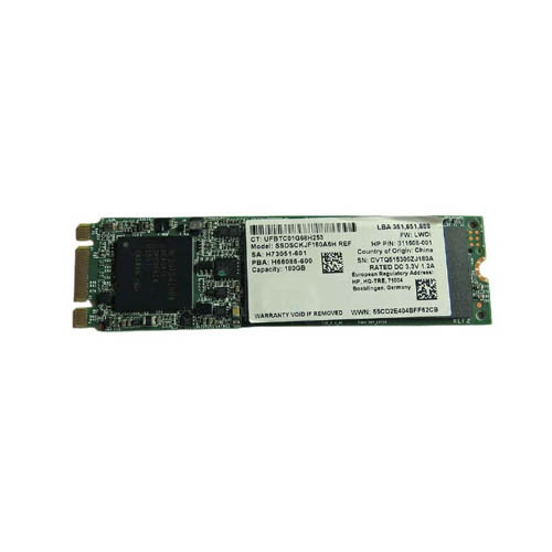 SSDSCKJF180A5H - Intel Pro-Level 2500 180GB Multi-Level-Cell SATA 6Gb/s M.2 2280 Solid State Drive