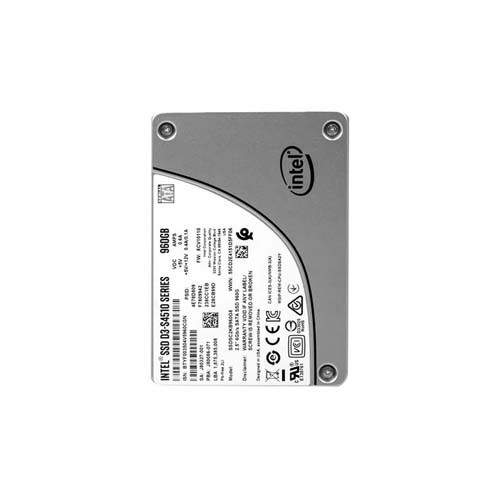 SSDSC2KB960G8 - Intel D3 S4510 960GB Triple-Level Cell SATA 6Gb/s 2.5-Inch Solid State Drive