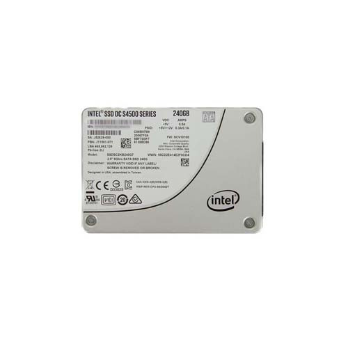 SSDSC2KB240G7 - Intel DC S4500 240GB Triple-Level Cell SATA 6Gb/s 2.5-Inch Solid State Drive
