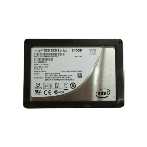 SSDSC2CW240A3 - Intel 520 240GB Multi-Level Cell SATA 6Gb/s 2.5-Inch Solid State Drive