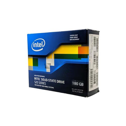 SSDSC2CW180A3K5 - Intel 520 180GB Multi-Level Cell SATA 6Gb/s 2.5-Inch Solid State Drive