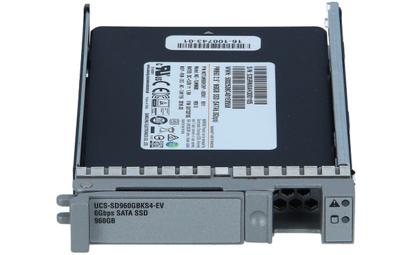 HX-SD960GBKS4-EV - Cisco 960GB Enterprise SSD 2.5-Inch SATA 6Gb/s Hot Swappable Triple-Level-Cell Solid State Drive