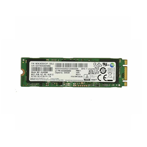 5SD0H00092 - Lenovo 256GB Triple-Level Cell SATA 6Gb/s M.2 2280 Solid State Drive for IdeaPad 15ACZ