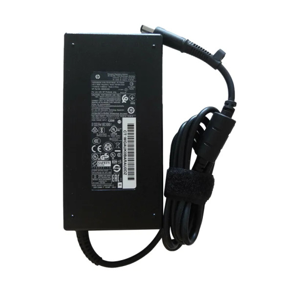 906329-003 - HP 120-Watts 19.5V 6.15A Power Adapter for EliteBook 8570W Mobile Workstation