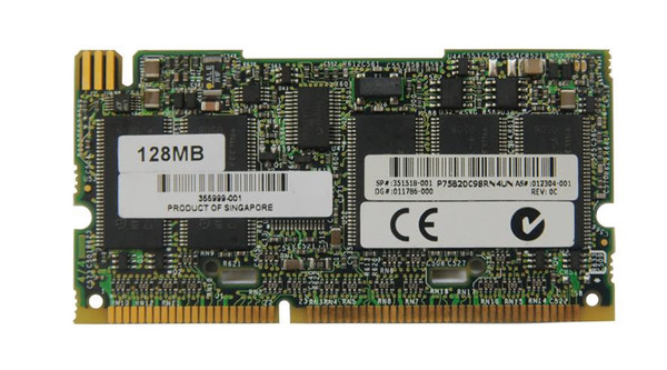 011786-000 - HP 128MB Battery Backed Write Cache BBWC Enabler Memory for Smart Array 641/642 Controllers