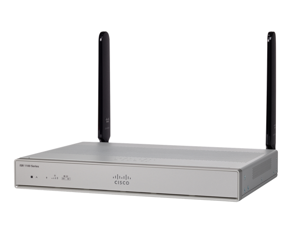 ISR1100-6G - Cisco ISR1100 Router 4 GE LAN/WAN Ports and 2 SFP ports 4GB RAM