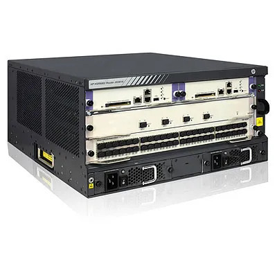 JG361A - HP FlexNetwork HSR6800 HSR6802 Router Chassis 5U Rack-mountable 2 SAP 4 HIM 8 MIM Slots