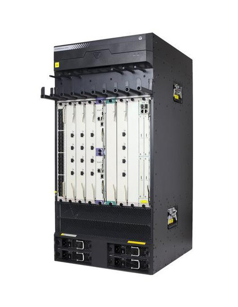 JG363-61101 - HP FlexNetwork HSR6802 2 x PSU Slots + 2 x MPU Slot + 1 x Fan Tray Slot 5U Rack-mountable Router Chassis