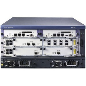 JC178A - HP 6600 Series 6604 4 x HIM Slots + 2 x MPU Slots 5U Rack-mountable Router Chassis