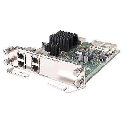 JC163A - HP 4-Port 1000Base-X Gigabit Ethernet WAN Interface Module for Network Connectivity