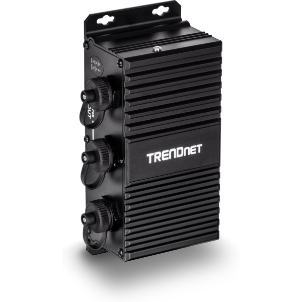 TI-EU120 - TRENDnet 2-Port Gigabit UPoE Extender Industrial Outdoor Switch