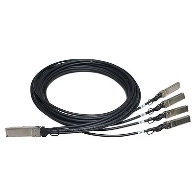 JG331A - HP FlexNetwork X240 5-Meter QSFP+ to 4 x SFP+ Connectors Direct Attach Copper Splitter Cable