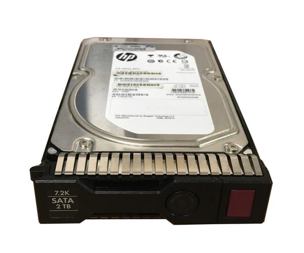 872293-001 - HPE 2TB 7200RPM SATA 6Gb/s Hot-Pluggable 512n 3.5-Inch Midline Hard Drive for ProLiant Server & Storage Array