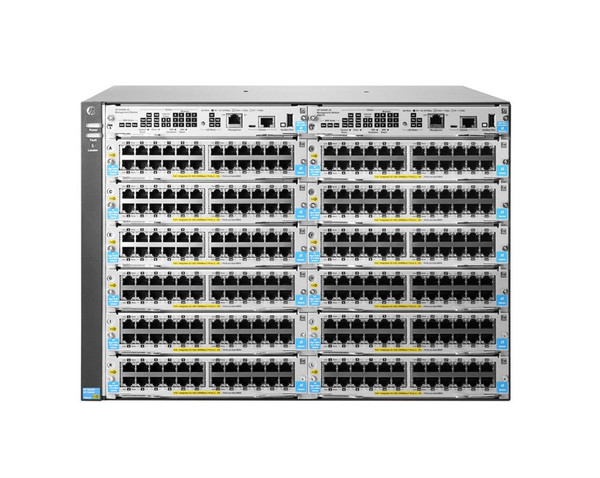 J9822A - HP 5400R zl2 Series 5412R zl2 Layer 3 Managed Network Switch Chassis 12 Expansion Slots 7U Rack-mountable