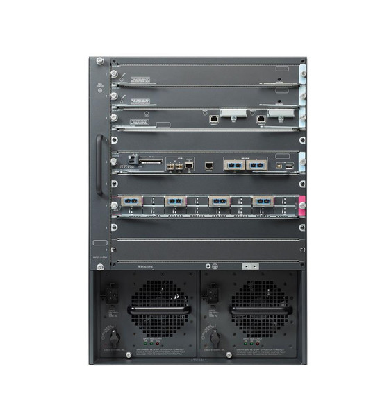WS-C6509-E= - Cisco Catalyst 6500 Series WS-C6509-E 9 x Expansion Slots 14U Rack-mountable Layer 3 Managed Network Switch Chassis