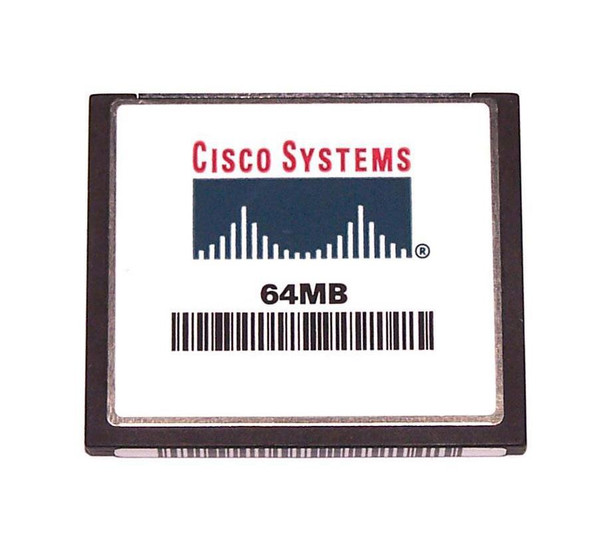 MEM3745-64CF= - Cisco 64MB CompactFlash (CF) Memory Card for 3745 Router Series