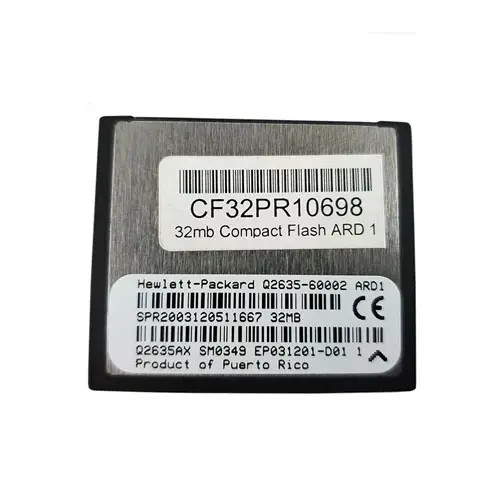 Q2635AX - HP 32MB Compact Flash Firmware Memory for LaserJet 4650/9040/9050 Series Multifunction Printer