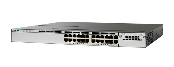 WS-C3750X-24T-L-RF - Cisco Catalyst 3750-X 24-Port Gigabit Switch, Layer 3 Managed