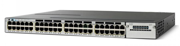 WS-C3750X-48T-S= - Cisco Catalyst 3750X-48T Switch Layer 3 48 X 10/100/1000 Ethernet Ports Data Ip Base Managed Stackable