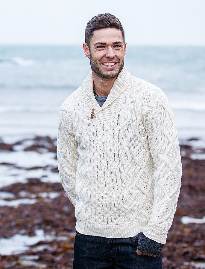 aran fisherman sweater