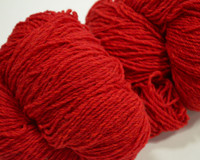 Aran Wool Knitting Hanks - Salmon