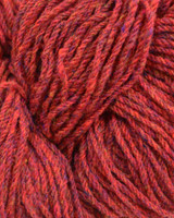 Aran Wool Knitting Hanks - Raspberry Fleck