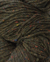 Aran Wool Knitting Hanks - Moss Green