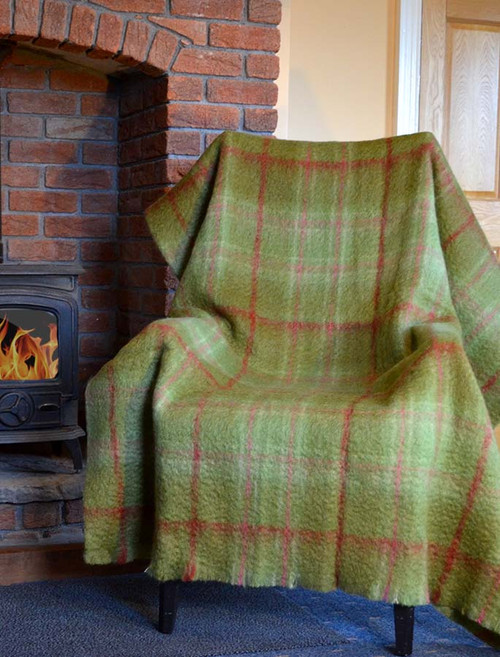 Mohair blankets and throws, tartans Clanarans