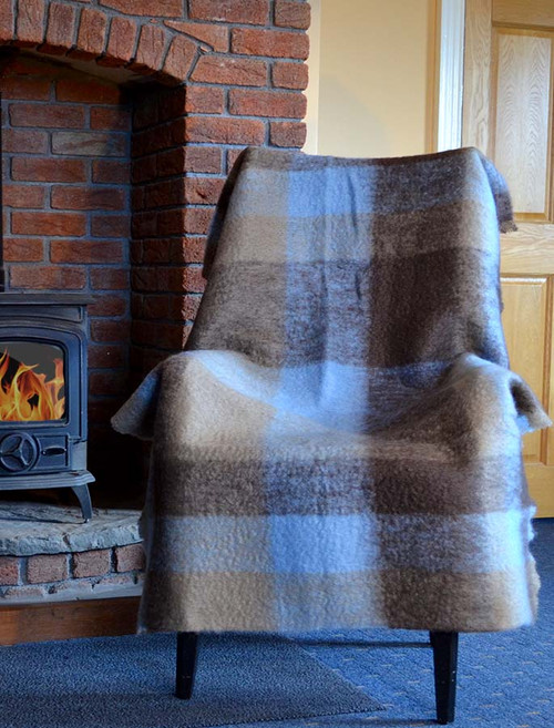 Mohair blankets and throws, tartans Clanarans