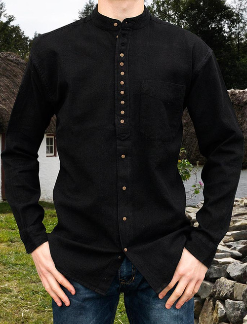 Grandfather Shirt - Motor Black