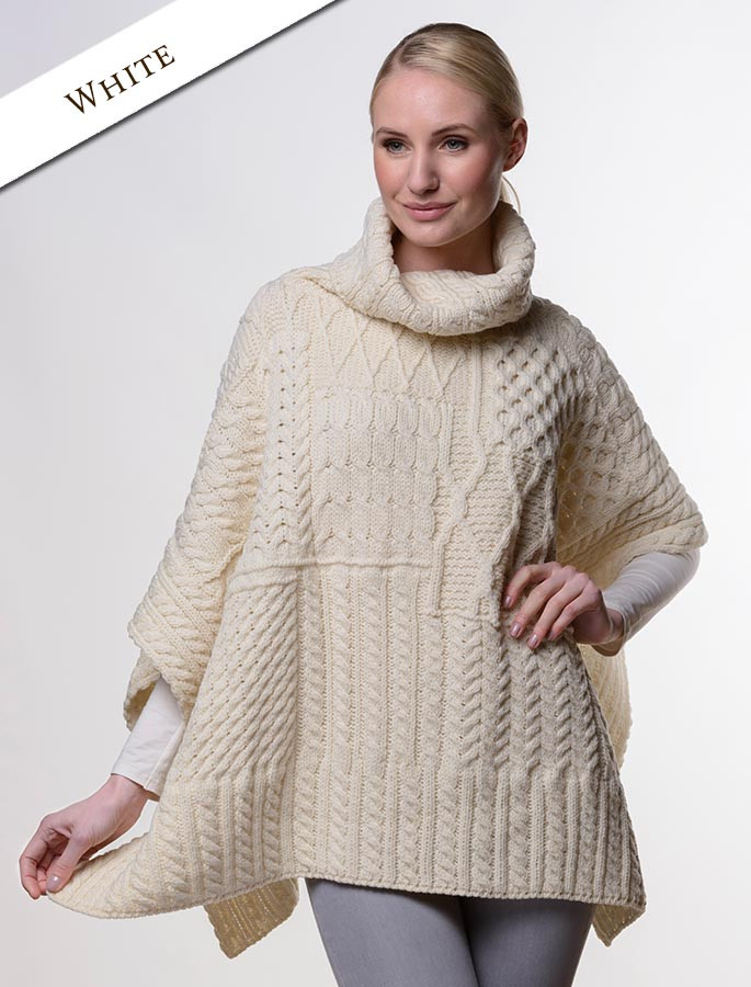 stylish ponchos women, wool poncho | Clanarans