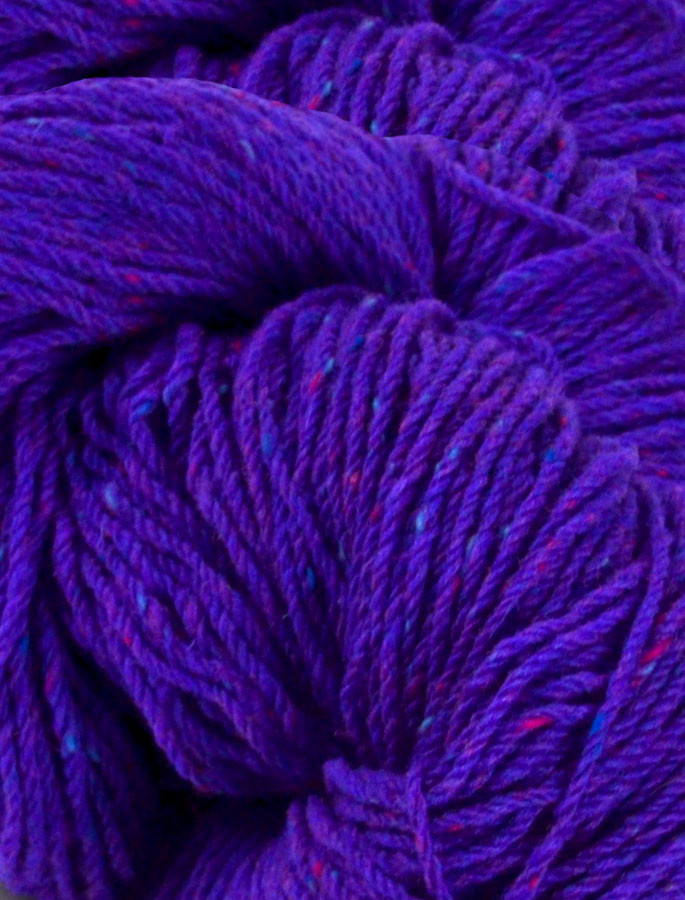 Aran Wool Knitting Hanks - Purple Violet