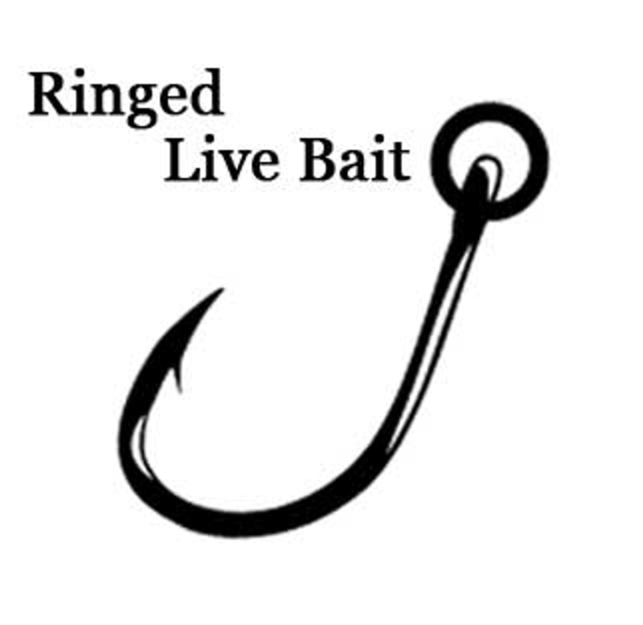 Live Bait with Solid Ring - Gamakatsu USA Fishing Hooks