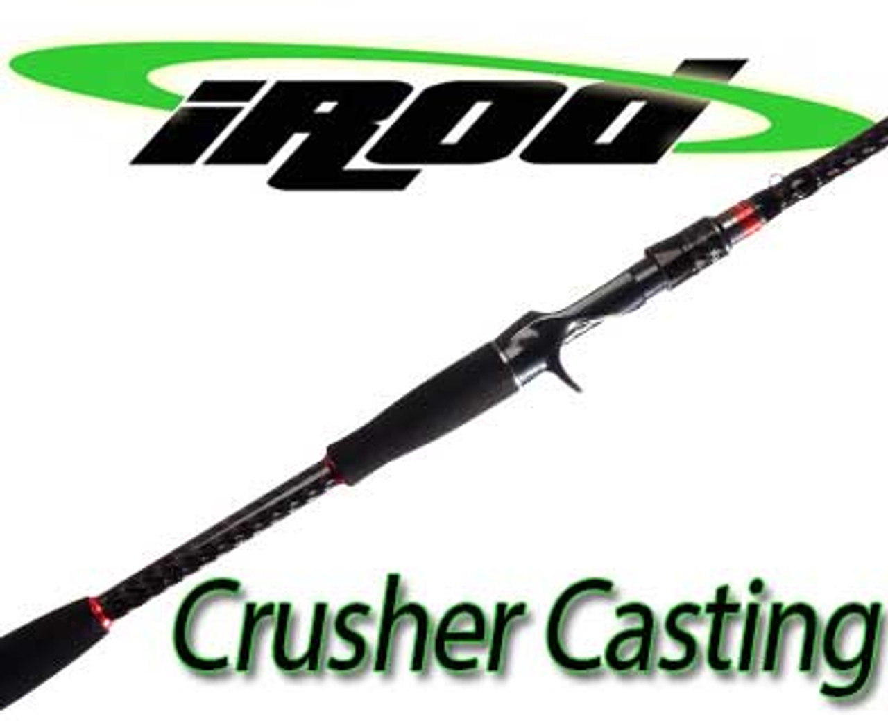 iRod Crusher Casting Rods - Black
