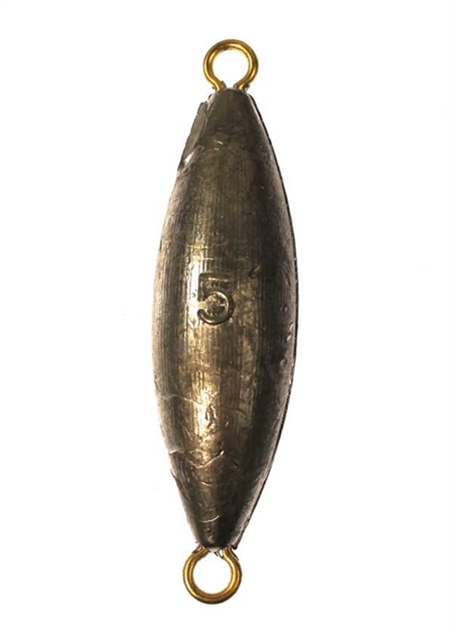 7) 12oz Pyramid Sinkers - Lead Fishing Weights - Free Shipping.