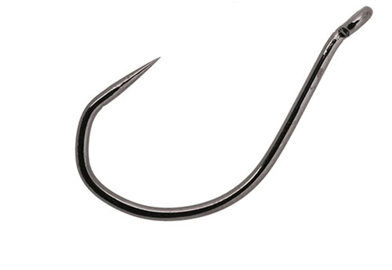 Owner No Escape Barbless Fishing Hook - Black Chrome