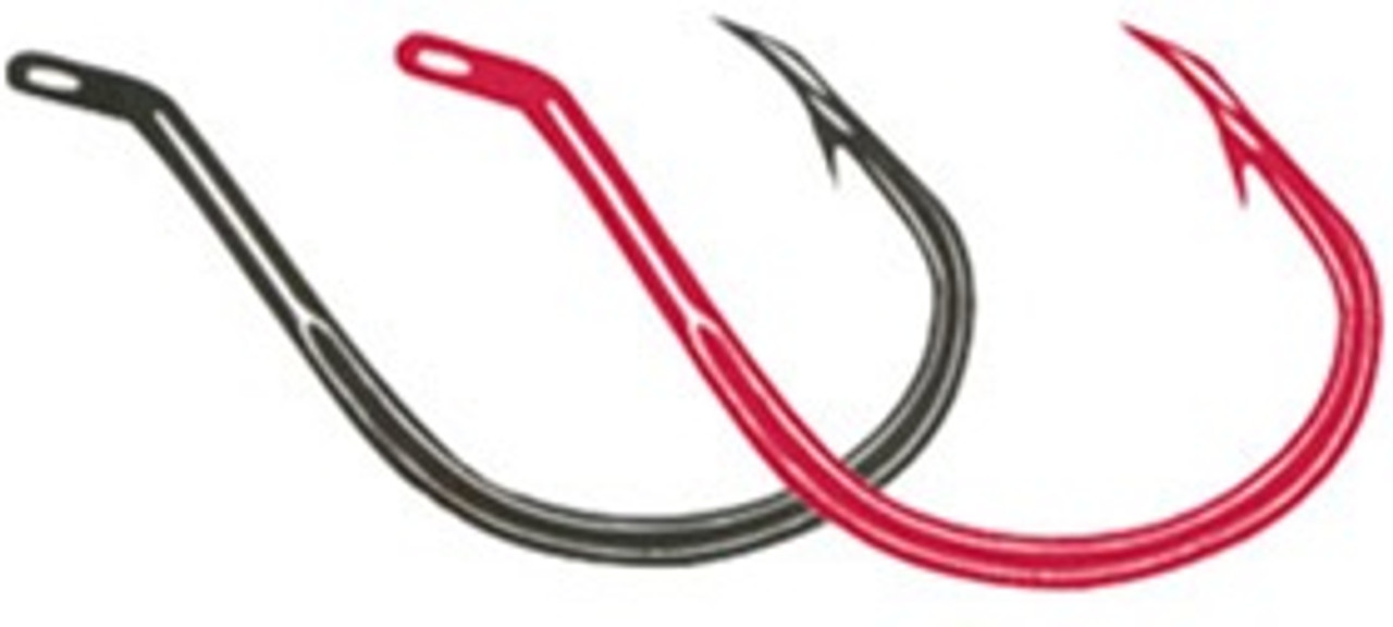 Owner 5111-163 SSW Bait Hooks Cutting Point, 6/0, 4pk, Red
