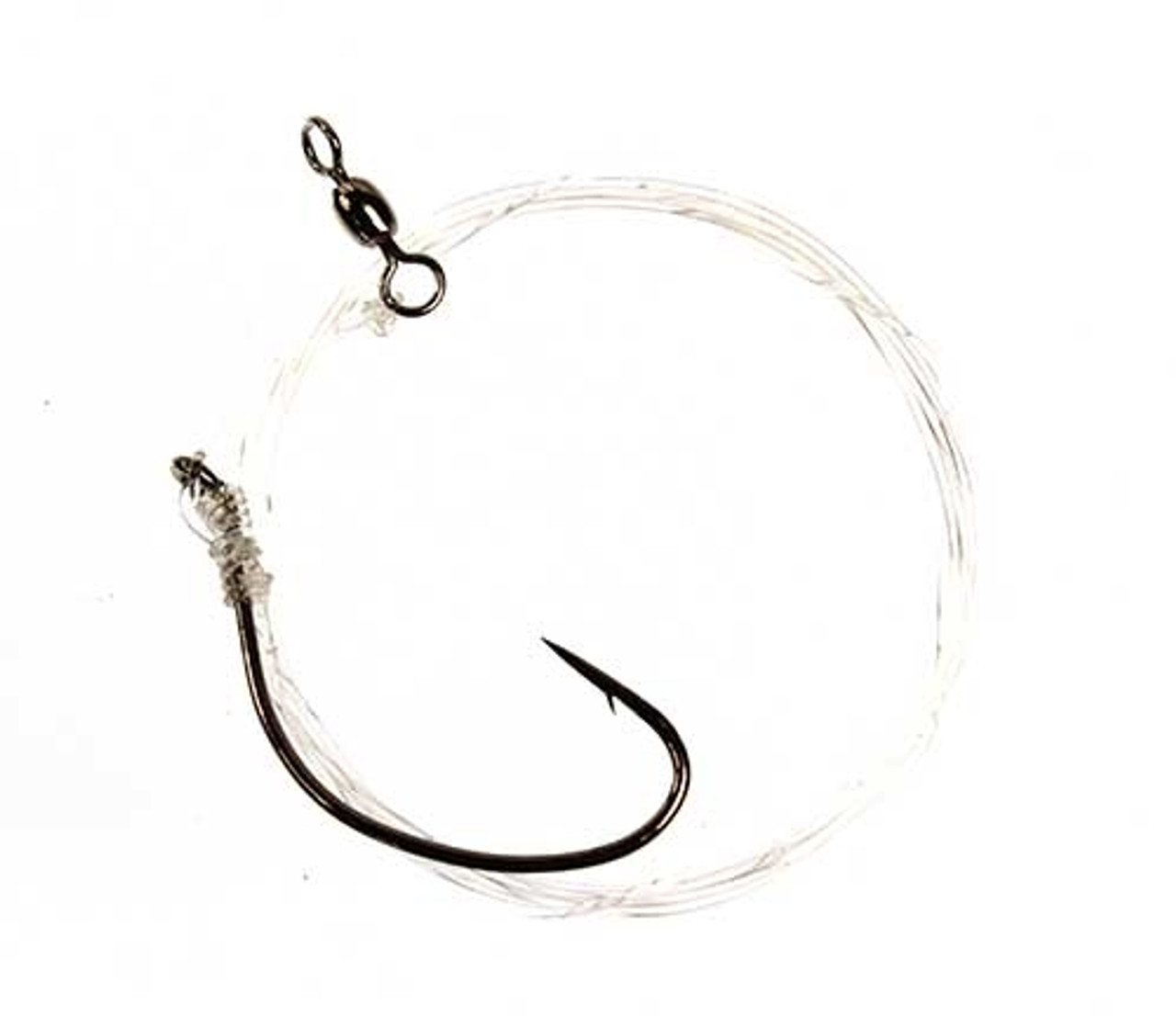  Fishing Tip Up Leader Steel Rig 15cm/6 Circle Triple Fishing  Hook #1/0 Trolling Jig : Sports & Outdoors