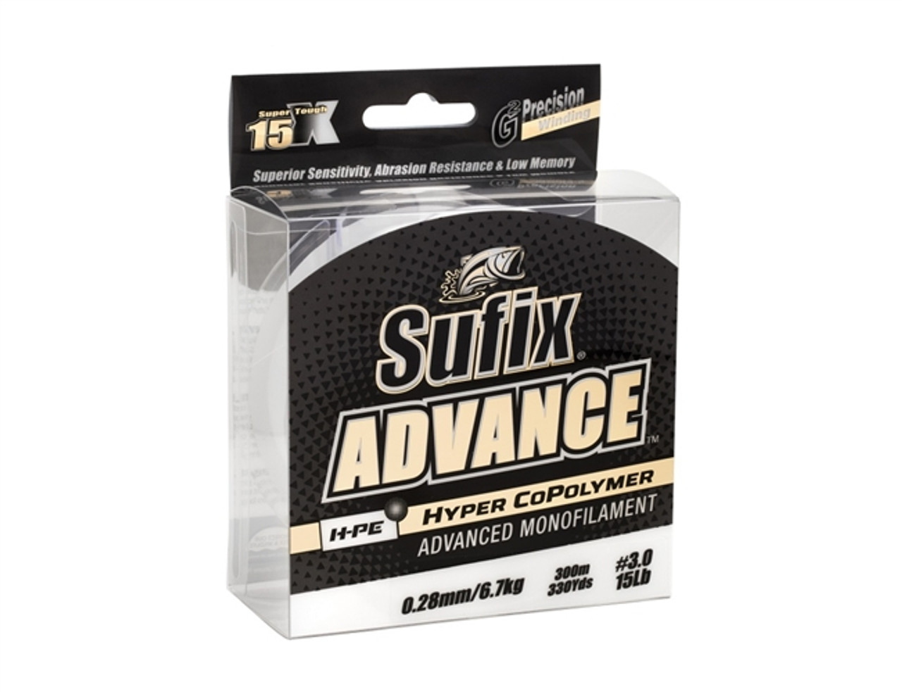 Sufix Advance Monofilament Line Clear