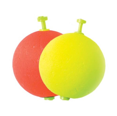 Eagle Claw Weighted Foam Round Snap-On Floats - 1"