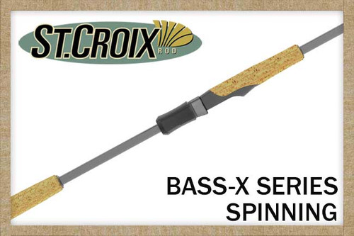 St. Croix Rods Bass X - Spin Rods