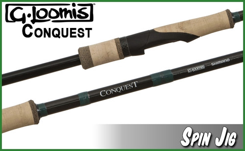 G. Loomis Conquest Spin Jig Rods