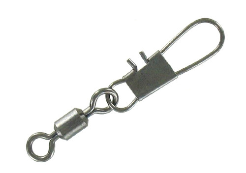 Pitbull Tackle Brass Barrel Swivel with Interlock Snap