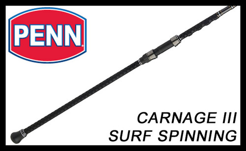 Penn Carnage III Boat Conventional Rod - CARBWIII3050C70