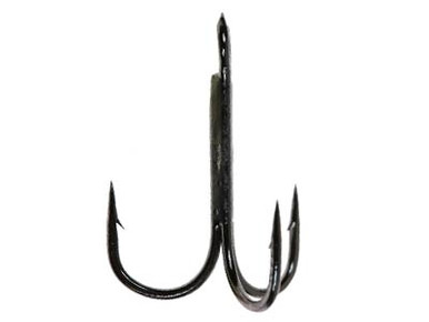 Lot of 3] Gamakatsu Round Bend & EWG Treble Fishing Hooks Size 6