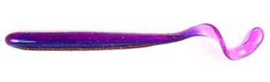 Hot Pink Prism 10 pack- Curlytail Worm 4.5