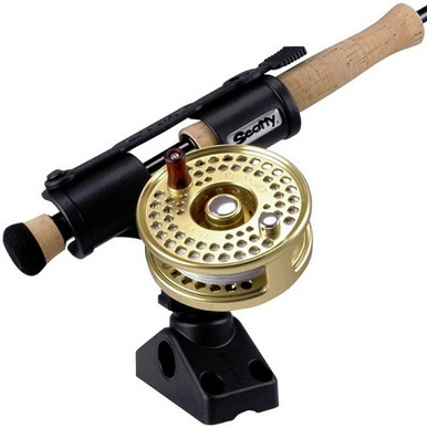 Scotty #265 Fly Rod Holder with Side Deck Mount