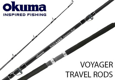 Okuma Voyager Signature Boat Travel Casting and Spinning Rods