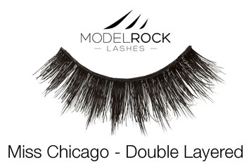 MODELROCK Lashes Miss Chicago - Double Layered Lashes MODELROCK Lashes Miss Chicago - Double Layered Lashes