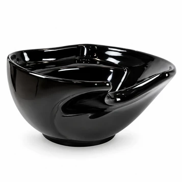 Coral Black Ceramic Basin